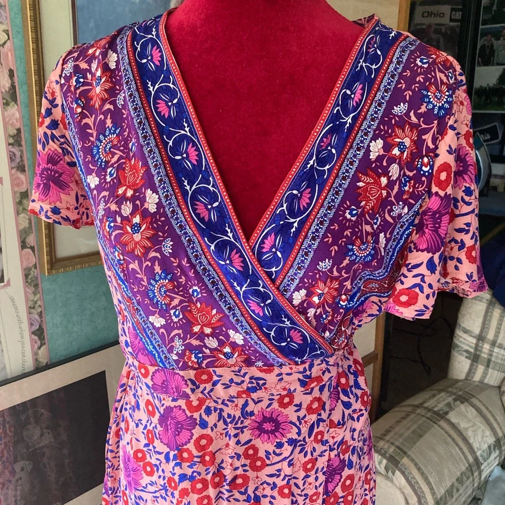 NWT Zesica wrap dress